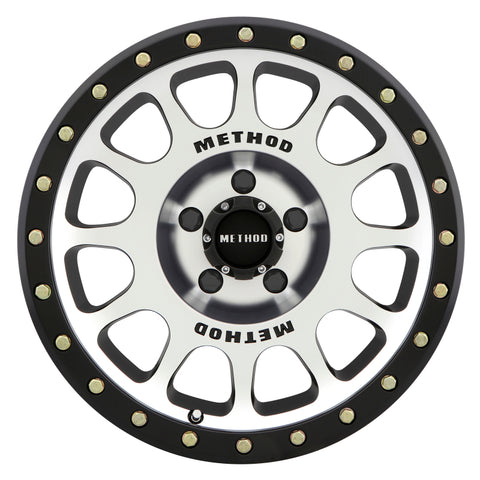 Method MR305 NV 18x9 +25mm Offset 5x150 116.5mm CB Machined/Black Street Loc Wheel - MR30589058325