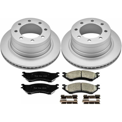 Power Stop 06-08 Dodge Ram 1500 Rear Z17 Evolution Geomet Coated Brake Kit - CRK5490