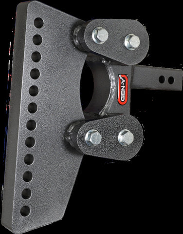 Gen-Y The Boss Torsion-Flex 2in Weight Distribution Shank 9.5in Drop 1.1K TW 10K Hitch - GH-1003