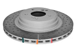 DBA 11-12 BMW 1M (E82) Rear Slotted & Dimpled 4000 Series Rotor - DBA42281SLVXD
