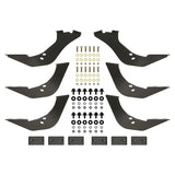 Westin 99-16 Ford F-250/350/450/550HD Reg/Supr Cab/Crew Premier Oval Nerf Step Bar Mount Kit - Blk - 22-1035