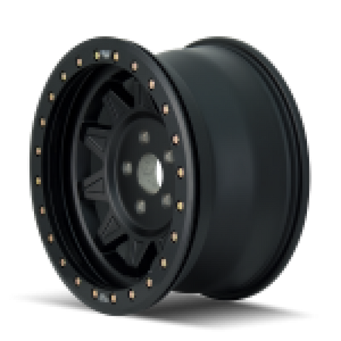 Dirty Life 9302 Roadkill 17x9/8x170 BP/-14mm Offset/130.8mm Hub Matte Black Wheel - Beadlock - 9302-7970MB14
