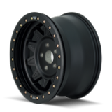 Dirty Life 9302 Roadkill Race 17x9/5x127 BP/-14mm Offset/71.5mm Hub Matte Blk Wheel - Beadlock - 9302-7973MB14