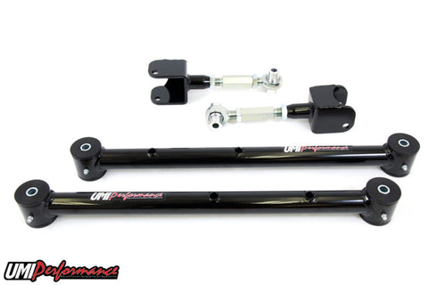 UMI Performance 78-88 GM G-Body 12-Bolt Swap Upper and Lower Control Arm Kit - 301519-B