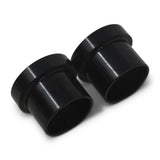 Russell Performance -6 AN Tube Sleeve 3/8in dia. (Black) (2 pcs.) - 660655