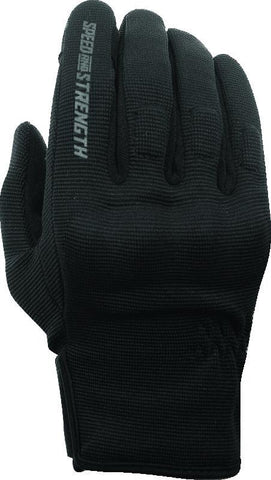 Speed and Strength Speed Society Gloves Black Womens -XS - 892350