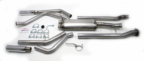 JBA 05-17 Chevrolet Silverado/GMC Sierra 4.3L/4.8L/5.3L 409SS Dual Rear Exit Cat-Back Exhaust - 40-3049