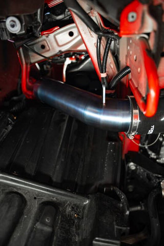 Torque Solution 2022+ Subaru WRX Titanium Intake Pipe Kit (Burnt Blue) - TS-SU-813BU