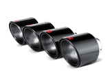 Akrapovic 08-25 Nissan GT-R Tail Pipe Set (Carbon 125 mm) - TP-NIR35C