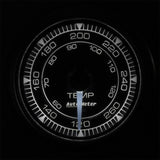 Autometer Chrono 2-1/16in 120-280 Degree Temperature Gauge - 8154