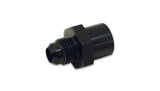 Vibrant M16 x 1.5 Female to -6AN Male Flare Adapter - Anodized Black - 16786