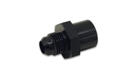 Vibrant M16 x 1.5 Female to -6AN Male Flare Adapter - Anodized Black - 16786