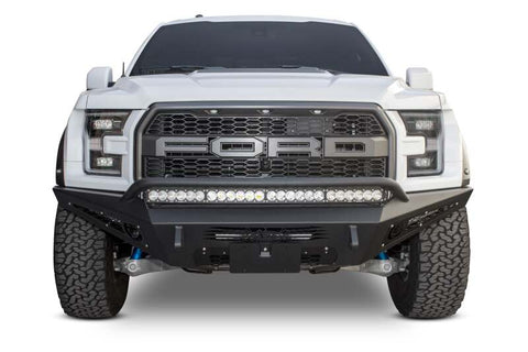 Addictive Desert Designs 17-18 Ford F-150 Raptor Front License Plate Bracket - AC11154501NA