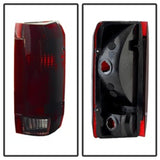 xTune Ford Bronco F150 F250 F350 F450 92-96 OE Style Tail Lights Red Smoked ALT-JH-FB92-OE-RSM - 9030567