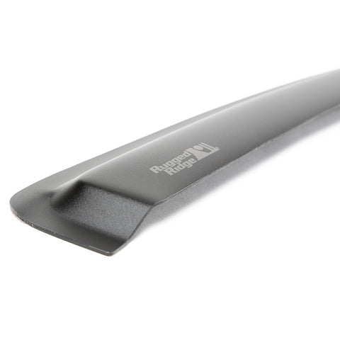 Rugged Ridge Front Window Visors Black 07-14 Tundra CrewMax - 81349.11