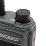 Rugged Radios Waterproof GMRS Handheld Radio with NOAA Alerts - FM Radio - GMR5-X