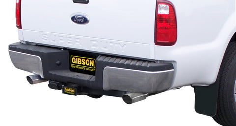 Gibson 2016 Ford F-250 Super Duty XL 6.2L 2.5in Cat-Back Dual Split Exhaust - Stainless - 69129