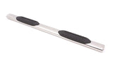 Lund 07-17 Chevy Silverado 1500 Ext. Cab 6in. Oval Straight SS Nerf Bars - Polished - 24310566