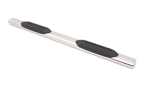Lund 07-17 Chevy Silverado 1500 Crew Cab 6in. Oval Straight SS Nerf Bars - Polished - 24310564