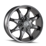 ION Type 181 20x9 / 5x127 BP / 18mm Offset / 87mm Hub Graphite Wheel - 181-2952G18
