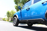 Go Rhino 21-24 Ford Bronco 4WD 4dr (Excl. Bronco Sport) Frame Mount Sliders - Tex. Blk - FS4129T