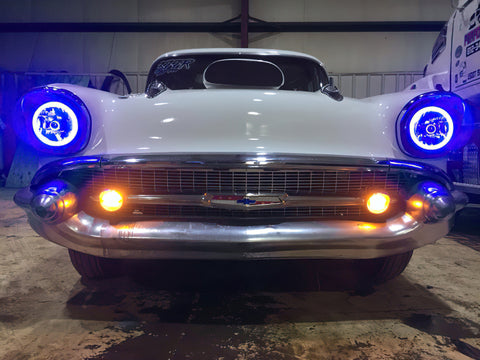 Oracle Pre-Installed Lights 7 IN. Sealed Beam - ColorSHIFT Halo - 6905-333