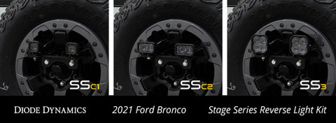 Diode Dynamics 21-22 Ford Bronco C1 Pro Stage Series Reverse Light Kit - DD7354