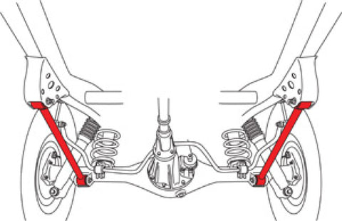 SPC Performance Toyota Lower Control Arms - 25955