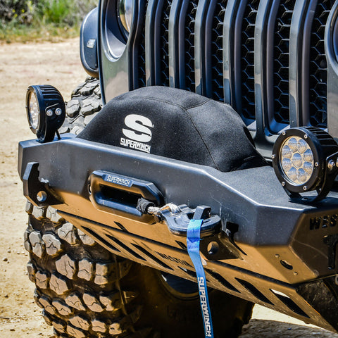 Superwinch Winch Cover for Sx 10000/12000/Talon 9.5 Integrated Winches - Blk Neoprene - 1571