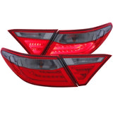 ANZO 2015-2016 Toyota Camry LED Taillights Smoke - 321336