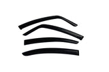 AVS 08-10 Suzuki SX4 Ventvisor Outside Mount Window Deflectors 4pc - Smoke - 94157