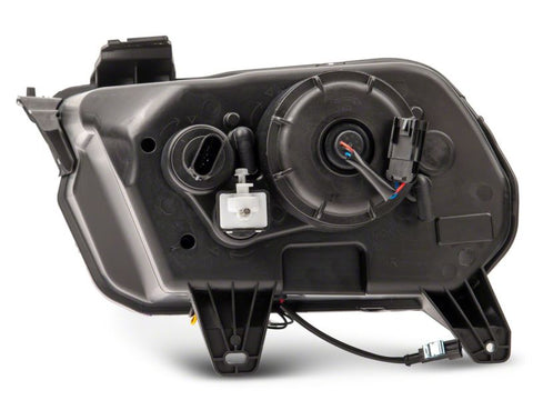 Raxiom 10-12 Ford Mustang LED Projector Headlights SEQL Turn Signals- Blk Housing (Clear Lens) - 426685