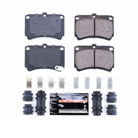 Power Stop 94-97 Ford Aspire Front Z23 Evolution Sport Brake Pads w/Hardware - Z23-466