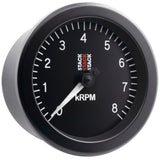 Autometer Stack Sport 88mm 0-8K RPM Tachometer - Black - ST100-08