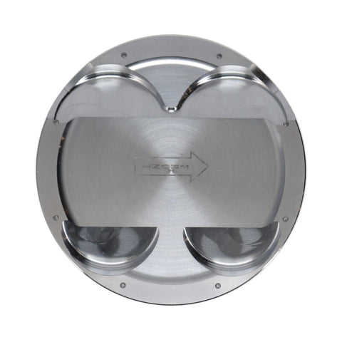 Manley Toyota 2JZGTE 86.5mm Bore +.5mm Oversize -1cc Dome 10:1 CR Turbo Tuff Piston Set w/ Rings - 609305CE-6