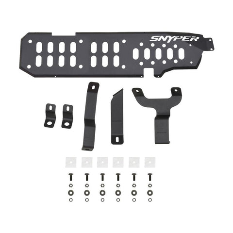 Westin/Snyper 07-17 Jeep Wrangler Unlimited Gas Tank Skid Plate - Textured Black - 42-21055