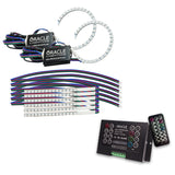 Oracle 18-21 Ford Mustang DRL Upgrade w/ Halo Kit - ColorSHIFT 2 - 1348-333