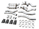 AWE Tuning SwitchPath Cat-Back Exhaust for BMW G8X M3/M4 - Diamond Black Tips - 3025-42480