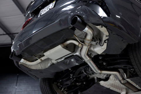 Dinan 19-26 BMW 330i (G20)/21-26 BMW 430i (G22) Valved Axleback Exhaust System - Polished Tips - D660-0091