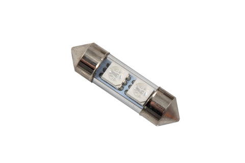 Diode Dynamics 31mm SMF2 LED Bulb - Green (Single) - DD0068S