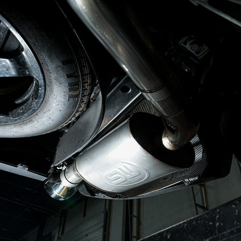 Stainless Works 18-19 Dodge Durango 6.4L Redline Catback Exhaust w/ Polished Tips - DUR18CBR