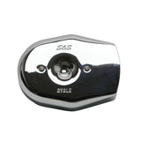 S&S Cycle 08-16 Touring/16-17 Softail Models Stealth Air Cleaner Kit w/ Chrome Tribute Cover - 170-0594