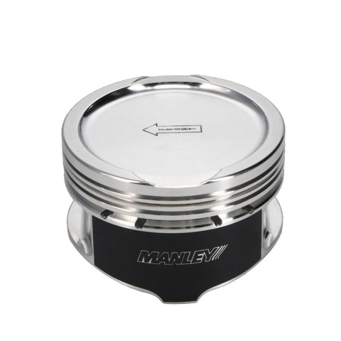 Manley Ford 4.6L/5.4L (3Valve) 3.552 Bore 14cc Platinum Series Dish Turbo Series Piston Set - 594500C-8