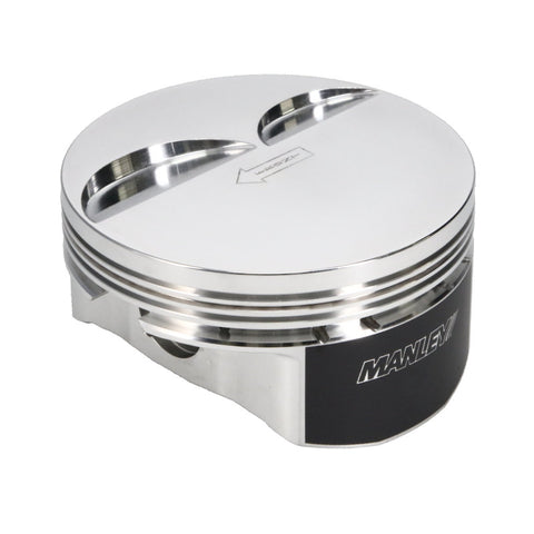 Manley Chevrolet LS 4in Stroke 4.030in Flat Top Pistons - 592630CE-8