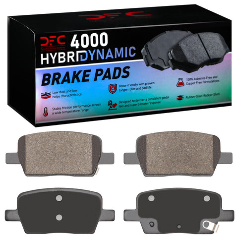 DFC 16-24 GMC Acadia Rear 4000 Hybridynamic Brake Pads - 4000-1914-00