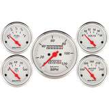 Autometer 5 piece Kit (Mech Speed/Elec Oil Press/Water Temp/Volt/Fuel Level) - 1300