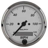 Autometer American Platinum 3-1/8in 0-120mph Electronic In-Dash Programmable Speedometer - 1988