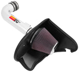 K&N 16-17 Chevy Camaro 3.6L Silver Typhoon Short Ram Intake - 69-4535TP