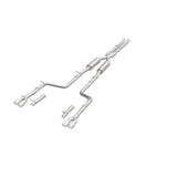 MagnaFlow Cat-Back, SS, 2.5in, Quad Split Rear 3.5in Tip 2015 Dodge Challenger 3.6L V6 - 19217
