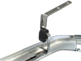 aFe MACHForce XP Exhaust Aluminized Dual Split DPF Back 11-15 GM Diesel Truck V8-6.6L (td) (pol tip) - 49-04043-P